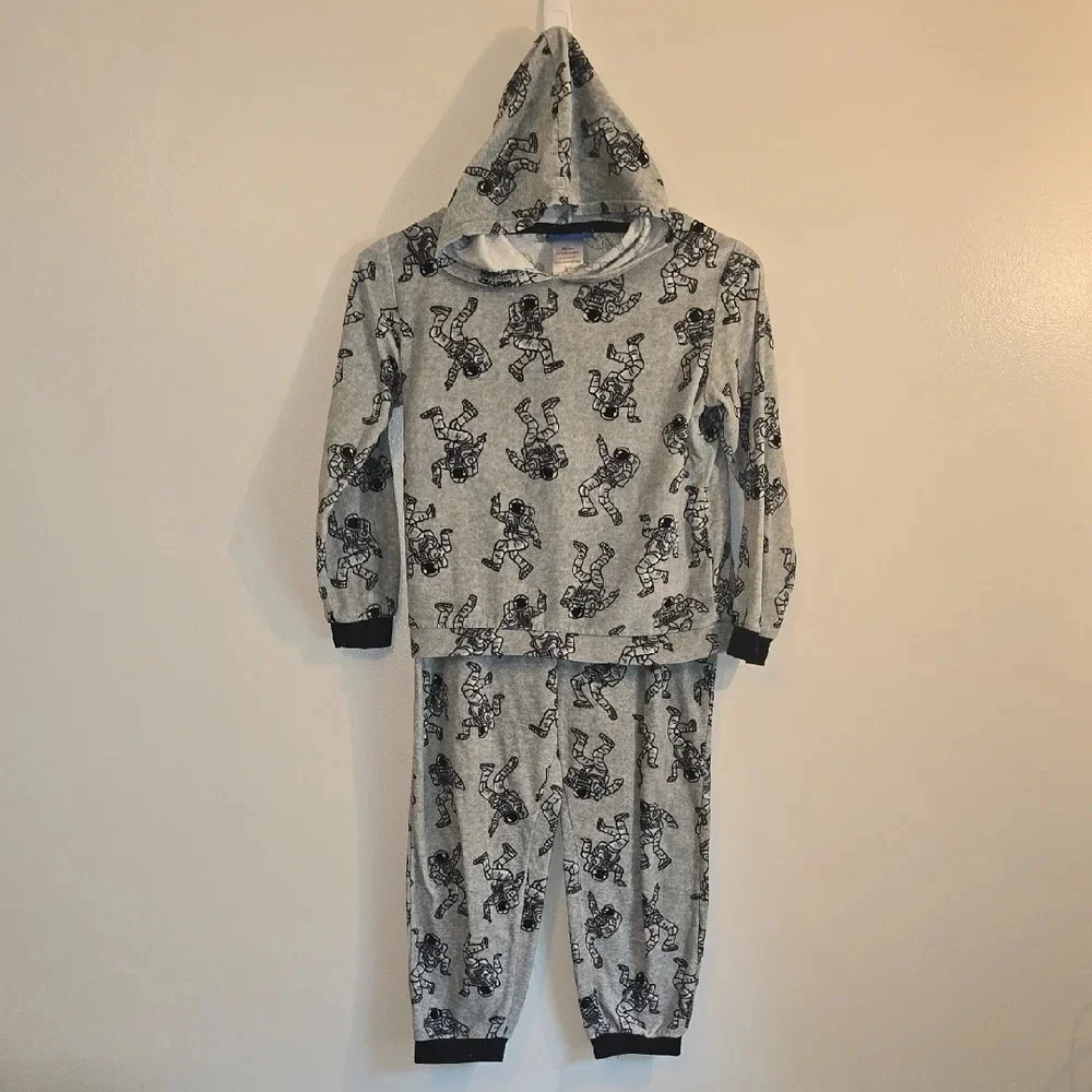 Astronaut Adventure Kids Pajama Set LOT M - Picture 4 of 4